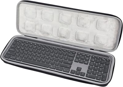 Duurzame Hard Case voor Draadloos Toetsenbord - Bescherming, Opbergtas en Reisaccessoires voor MX Keys