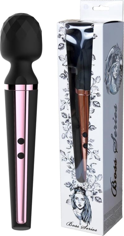 Magic  -Massager Wand-  Vibrator- USB Oplaadbaar- Zwart - 10 Functies