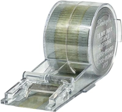 Nietjes Cartridge - Papier Nieten - Zwaar Nietwerk - Vlakke Niet Technologie - 70 Vel Capaciteit - Zilver