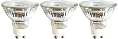 LED line LED Spot GU10 - 5W (vervangt 40W) - 450lm - Ø50mm - 230V - Energiezuinig - 3 stuks
