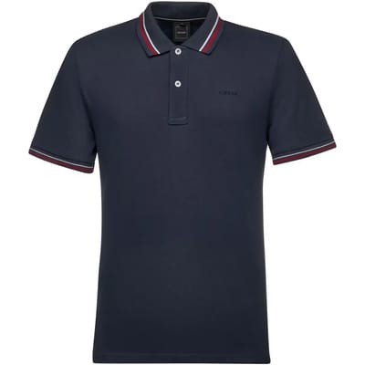 Geox Piquet 3 Korte Mouw Poloshirt Blauw 2XL Man