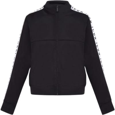 Dsquared2 getapete mouwen Dean Sport Fit zwarte jas