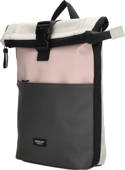 Beagles Originals Multicolor Waterdichte Rugzak - Rugtas - 42 x 28 x 10 cm - 12 Liter - Waterproof - Oudroze