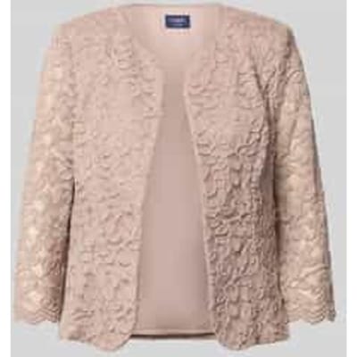 Blazer met kant en 3/4-mouw