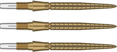 Target Swiss Points Storm Quartz Gold 35 mm
