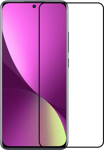 Screenprotector - Geschikt voor Xiaomi 12X - Full Cover - Gehard Glas - Beschermglas - Tempered Glass - Screen Protector