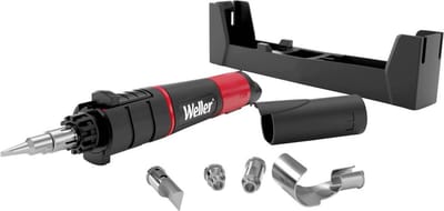 Weller WLBUK75EU - Draadloze Butaan & Hete Lucht Soldeerbout - 25W-75W - 580-1300°C - Met Accessoires