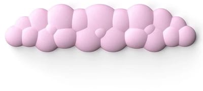 Cloud Polssteun Toetsenbord Roze - Waterdicht - Comfortabel - Anti Slip
