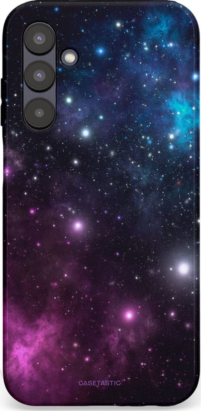 Casetastic Hoesje Geschikt voor Samsung A25 - Stijlvolle Beschermende Duo-layer Case - Nebula gloed