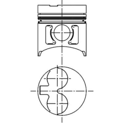 Zuiger KOLBENSCHMIDT 40253620