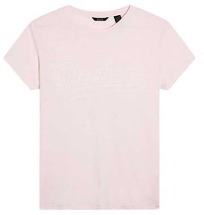 Dockers Graphic Slim T-shirt Met Korte Mouwen Roze M Vrouw