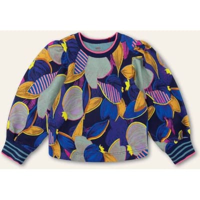 Oilily Hanna Sweater- maat92/2T Porcelain Blauw