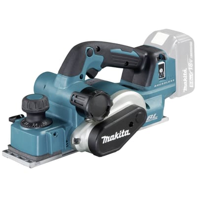 Makita DKP181ZU Accuschaafmachine Zonder accu Schaafbreedte: 82 mm 18 V Felsdiepte (max.): 3 mm