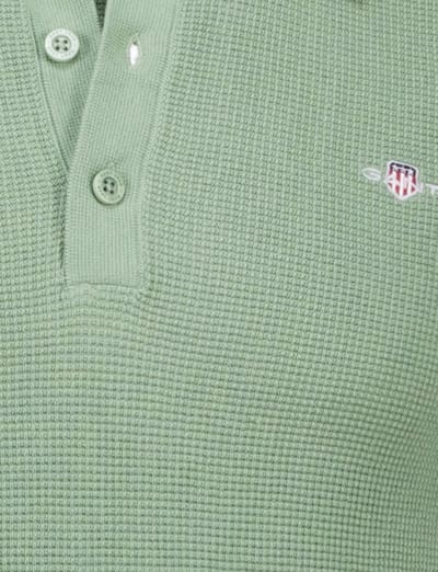 Gant poloshirt korte mouw groen