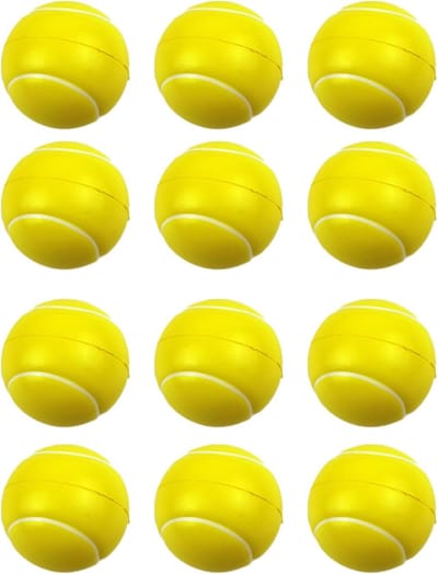 Schuim Tennisballen - Trainingsballen Elastisch - Beginner Training - Zachte Schuimspons Materiaal - Diameter 5 cm - Groen