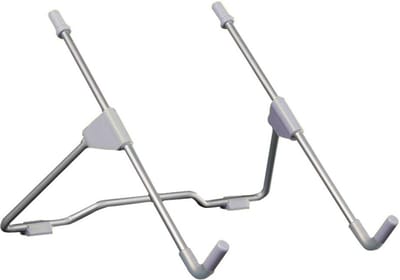 Universele Verstelbare & Opvouwbare Laptop Standaard | Laptop, Tablet, E-Reader & Boek | Aluminium Stand