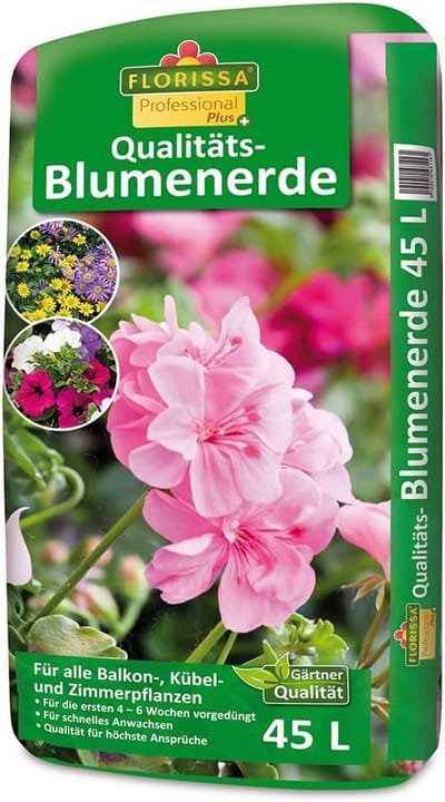 Bloemenaarde - Potgrond Tuinaarde - Planten Verzorgen - Optimale Vochtbalans - 45 Liter