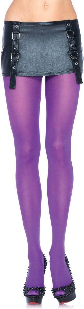 Nylon opaque pantyhose