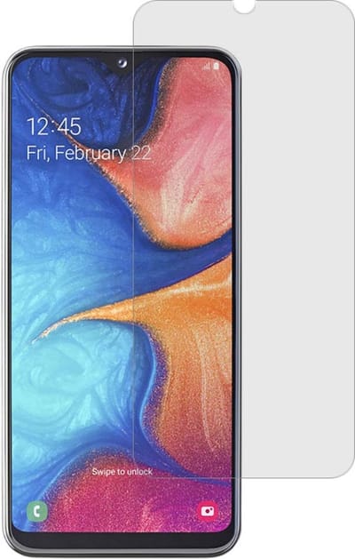 Smartphonica Samsung Galaxy A20E screenprotector van glas geschikt voor Samsung Galaxy A20e