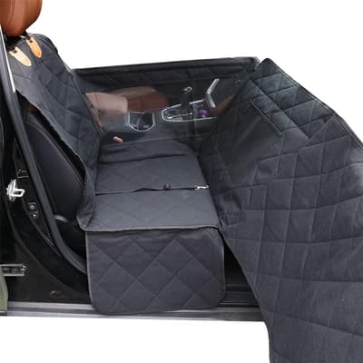 Autostoelhoes Hond - Hondenmat Auto - Reizen met Huisdier - Waterdicht Oxford Doek - Universeel Passend - Zwart