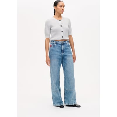 Baum und Pferdgarten Namra Jeans Light Denim Wash Größe: 32 | Ausgestellte Hosen Outlet | Damen | Blau