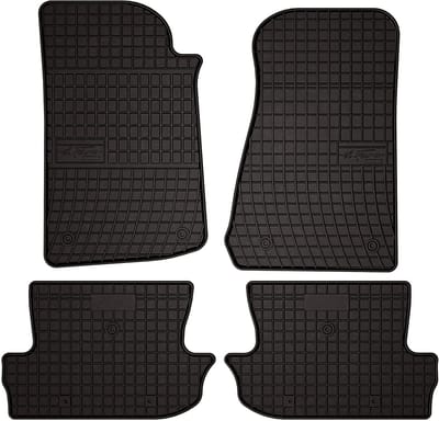 Wielganizator SolidPRO - Automatten - Voor Jeep Wrangler IV - Zwarte Bescherming - Perfecte Pasvorm