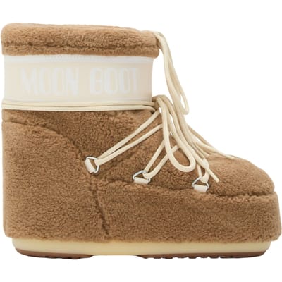 Moon Boot Mb Icon Low Fleece Boots Camel 80d1409700
