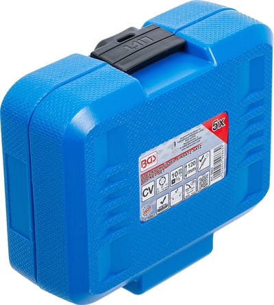 BGS Dopsleutel-inzetset, zeskant, extra diep aandrijf-binnenvierkant 3/8 8-14 mm 5 delig