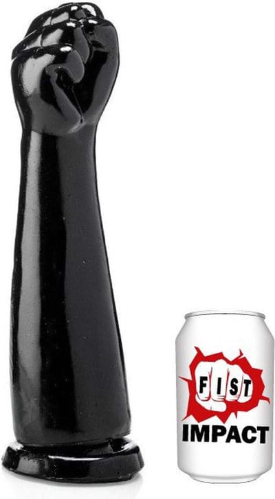 Gangbangster - The Original - Dildo - 30 x 8 cm - PVC - Zwart