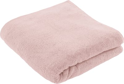 Tiseco Home Studio - Douchelaken DELUX - 100% katoen - 550 g/m² - 100% katoen - superzacht en zeer absorberend - 100x150 cm - Roze