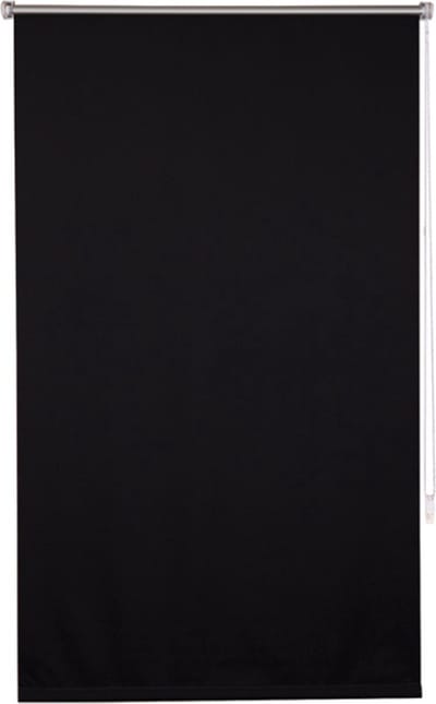 Bolt Edge Luxe Verduisterend Rolgordijn - Zwart - 50x160cm - Isolerend - Montage met of zonder Boren