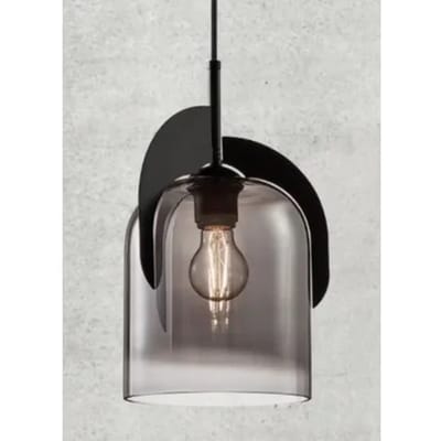 Nordlux Hanglamp Boshi Gerookt Glas ⌀19cm E27