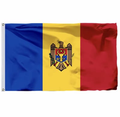 Moldavische vlag - Vlag van Moldavië - Tricolorul - 150/90CM - Polyester - WK - CHPN