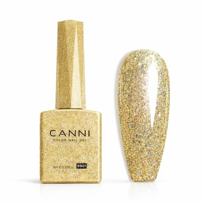Canni - Gellak - 10 ml - HEMA-vrij - TPO-vrij - Gellak nagellak - Gel lak - Gel - Pink Gellac - Gellac - Gellak set kleuren - Gellak starterspakket - Gellak rood