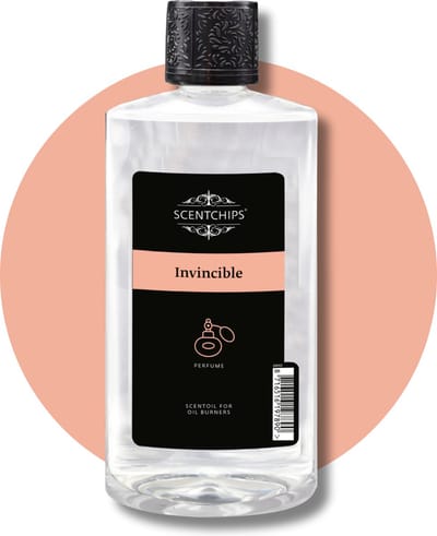 Scentchips® Invincible - Geurolie Voor Oliebrander - Parfum Olie - Geurolie Voor Lampenolie - Geurlamp Olie - 475ml