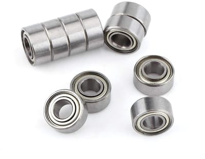 Dailygoods- Cuscinetto Miniatuurkogellager - 10st - Binnendiameter 5mm - Buitendiameter 11mm - Dikte 5mm - Hoge temperatuurbestendigheid - Kogellager