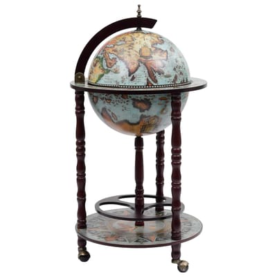 vidaXL - Globebar - eucalyptushout - blauw