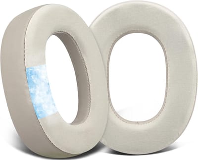 Vervangende Cooling Gel Oorkussens voor Jabra Evolve2 85 UC - Comfortabele Earpads met Gel, Geluiddemping en Zacht IJszijde Stof