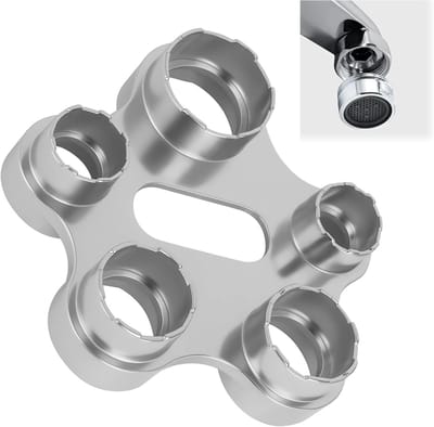 Verstelbare mengdusen-spanner voor kranen, 10 maten, robuuste zinklegering, ideaal voor Perlators en Neoperl accessoires
