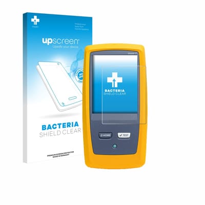 upscreen - Screenprotector voor Fluke DSX8000 - Folie Beschermfolie transparant antibacterieel