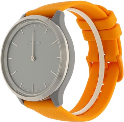 123watches sport gesp band - oranje - 22mm - Geschikt voor Garmin Vivoactive 4 / Venu 2 & 3 / Forerunner 255 & 265 / Overige smartwatches met 22mm bandje
