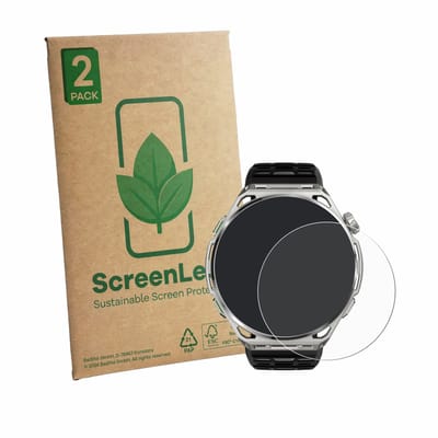 2 Stuks Screenprotector voor Amazfit Balance 3 - Hoogwaardige Beschermfolie transparant