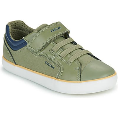 GEOX GISLI JONGENS Sneakers - LICHTGROEN/MARINEBLAUW - Maat 31