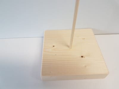 Tafelstandaard XXL voor 1 tafelvlag 15x30 of 20x30cm