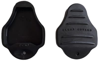 Dailygoods- Fietsschoenbeschermer Antislip - Schoenplaatjes Shimano/LOOK KEO - Rubber - Bescherming tegen Vuil/Modder - Eenvoudig te Bevestigen