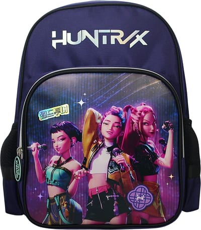 Kpop Demon Hunters Rugzak Meisjes Hoogte 38cm – Officieel Gelicenseerd - Kinder Schooltas met Laptopvak 15 Inch – Tablet Rugzak