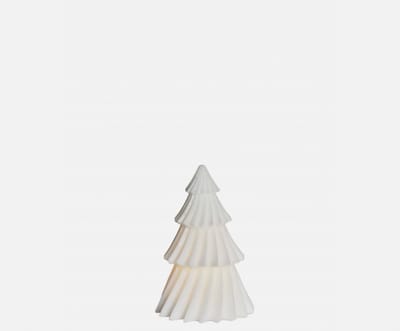 Sirius Olivia Kerstboom Boom Kerst - LED lamp - decoratie - wit - Ø11xH16 cm