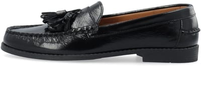 Bianco Leren loafers BIAPOP