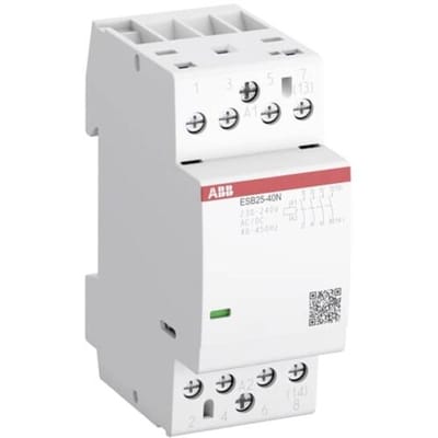 ABB ESB25-04N-06 Installatiezekeringautomaat 4x NC 220 V, 400 V Low Noise 1 stuk(s)