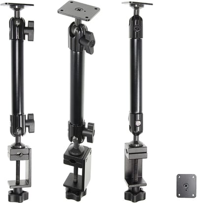 Pedestal Mount Lite Small clamp mount, 345mm.